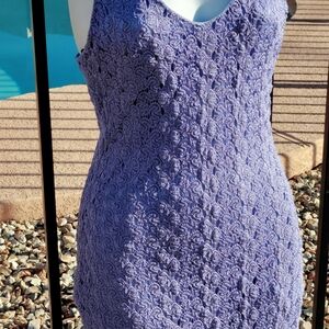 Andrea Polizzi for Rez Lester. Size 8. Beautiful Perry Winkle Color Dress.